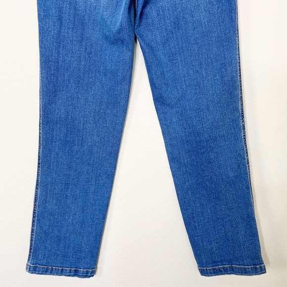 SPANX Straight Leg Jeans in Vintsge Indigo - Picture 9 of 13